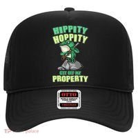 Funny Gun Frog Hippity Hoppity Get Off My Property Hat thumb 0