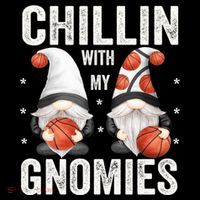 Funny Gnome For Basketball Lovers Chillin With My Gnomies Gift Coffee Mug thumb 5
