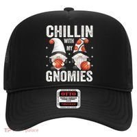 Funny Gnome For Basketball Lovers Chillin With My Gnomies Gift Hat thumb 0