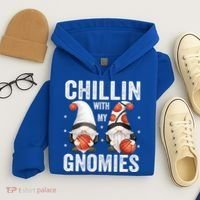 Funny Gnome For Basketball Lovers Chillin With My Gnomies Gift Hoodie thumb 4