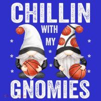 Funny Gnome For Basketball Lovers Chillin With My Gnomies Gift Hoodie thumb 7