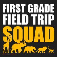First Grade Field Trip Squad 1st Grade Zoo Crew Safari Tumbler thumb 3
