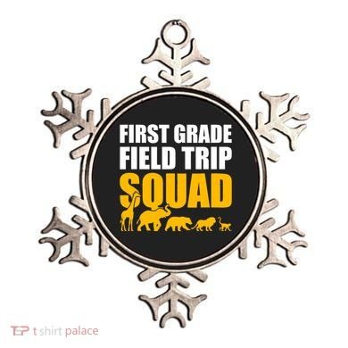 First Grade Field Trip Squad 1st Grade Zoo Crew Safari Ornament