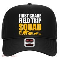 First Grade Field Trip Squad 1st Grade Zoo Crew Safari Hat thumb 0