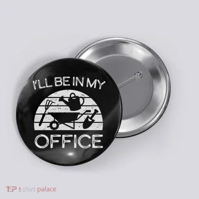 Funny Gardening Button