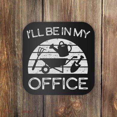 Funny Gardening Coaster
