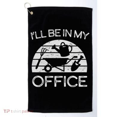 Funny Gardening Golf Towel