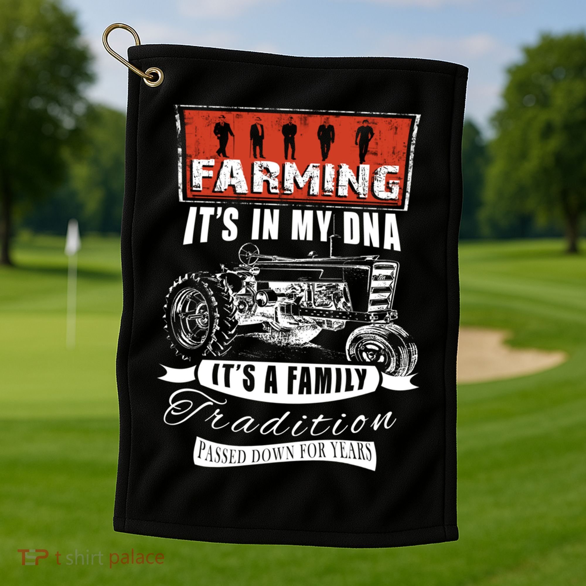 Farmer Gift Funny Farming Gift For Farmers Golf Towel