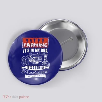 Farmer Gift Funny Farming Gift For Farmers Button
