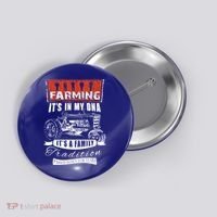 Farmer Gift Funny Farming Gift For Farmers Button thumb 0
