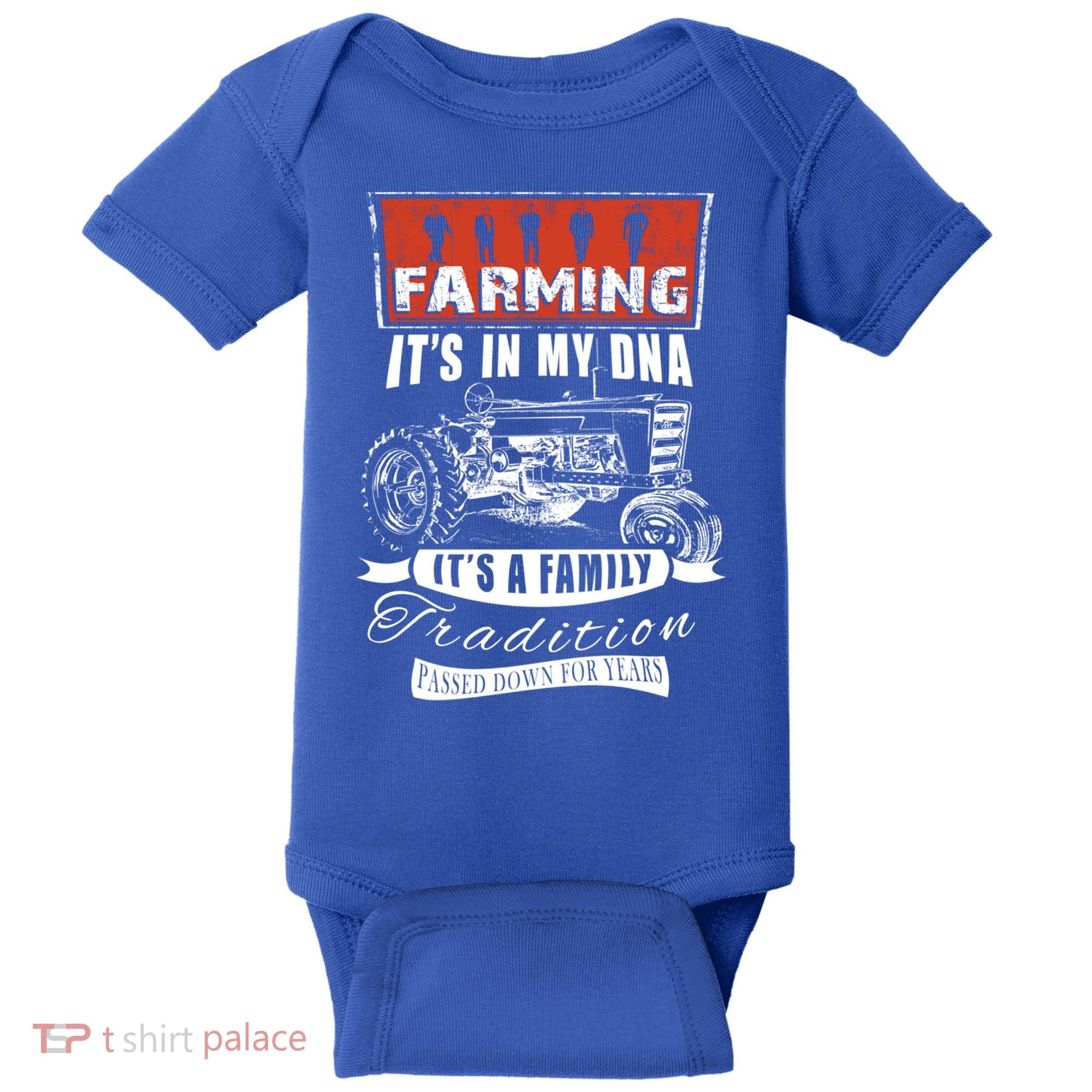 Farmer Gift Funny Farming Gift For Farmers Baby Bodysuit