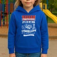 Farmer Gift Funny Farming Gift For Farmers Kids Hoodie thumb 3