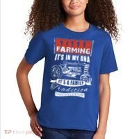 Farmer Gift Funny Farming Gift For Farmers Kids T-Shirt thumb 2
