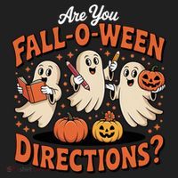 Funny Gift For Halloween Teachers Are You Fall O Ween Directions Women's Sweatshirt thumb 2