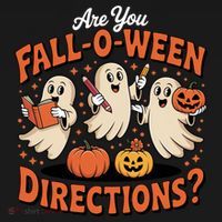 Funny Gift For Halloween Teachers Are You Fall O Ween Directions Coaster thumb 2