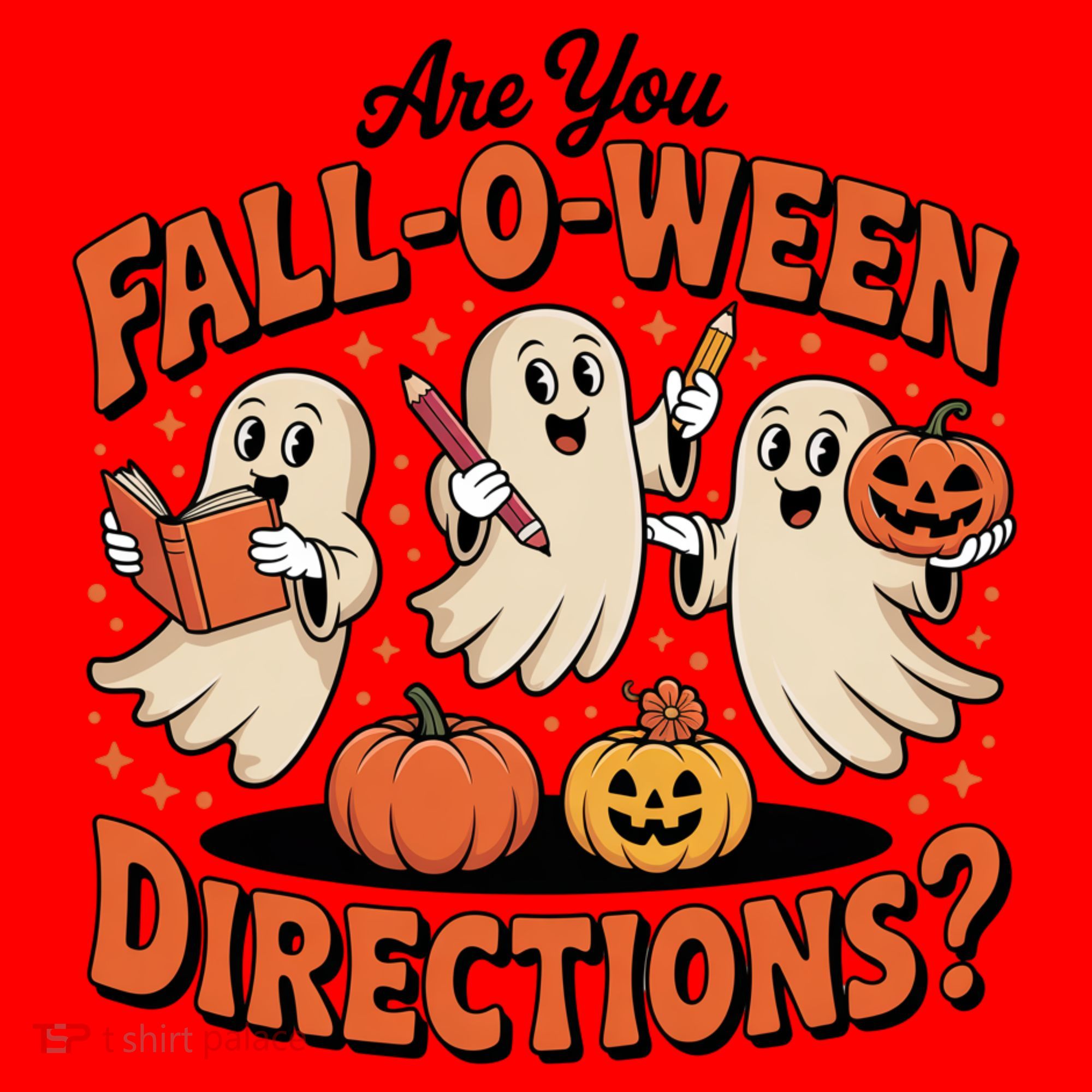 Funny Gift For Halloween Teachers Are You Fall O Ween Directions Santa Hat