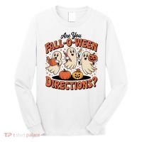 Funny Gift For Halloween Teachers Are You Fall O Ween Directions Long Sleeve Shirt thumb 0