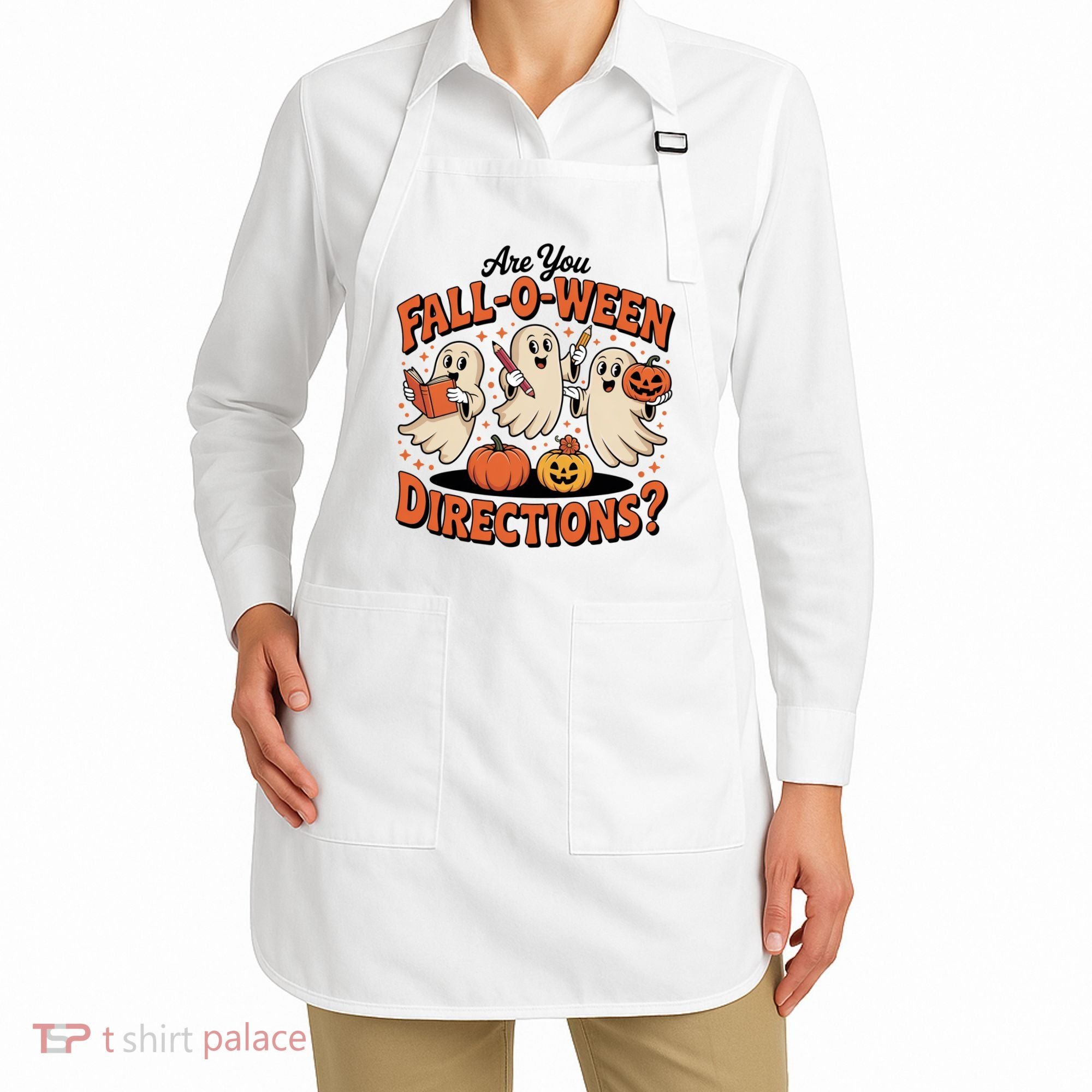 Funny Gift For Halloween Teachers Are You Fall O Ween Directions Apron