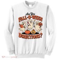 Funny Gift For Halloween Teachers Are You Fall O Ween Directions Sweatshirt thumb 0