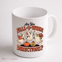 Funny Gift For Halloween Teachers Are You Fall O Ween Directions Coffee Mug thumb 1