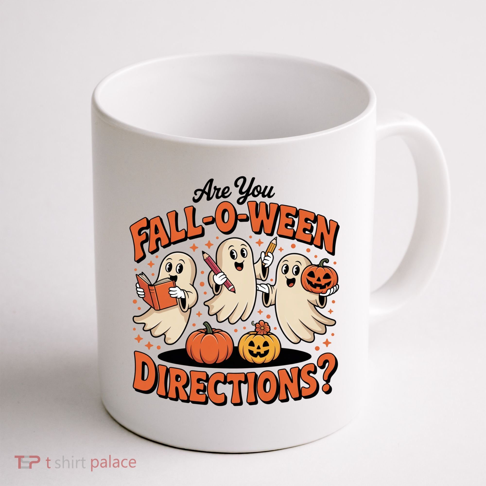 Funny Gift For Halloween Teachers Are You Fall O Ween Directions Coffee Mug