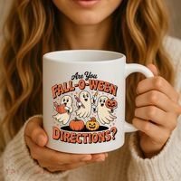 Funny Gift For Halloween Teachers Are You Fall O Ween Directions Coffee Mug thumb 3
