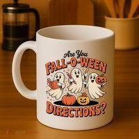 Funny Gift For Halloween Teachers Are You Fall O Ween Directions Coffee Mug thumb 4