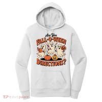 Funny Gift For Halloween Teachers Are You Fall O Ween Directions Women's Hoodie thumb 0