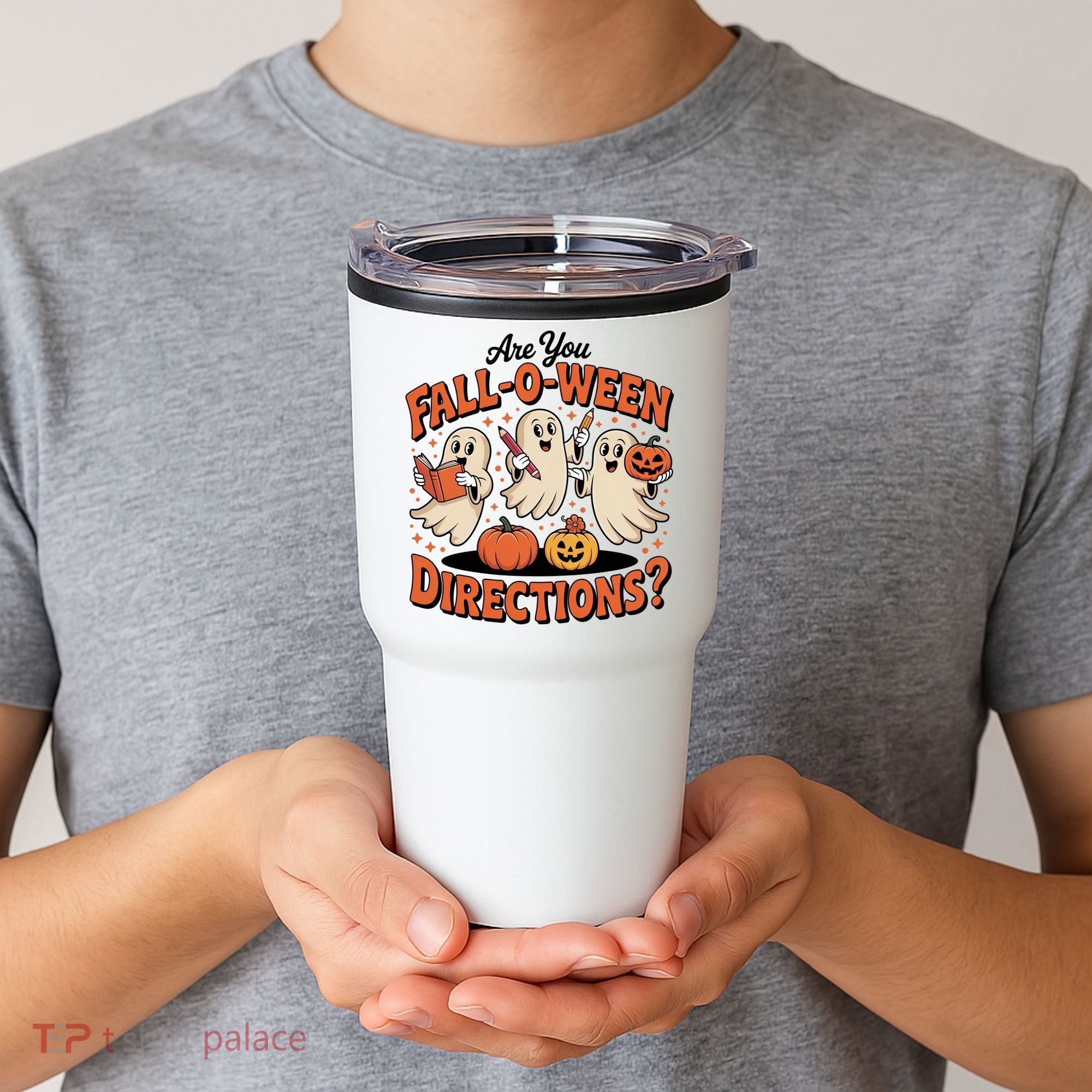 Funny Gift For Halloween Teachers Are You Fall O Ween Directions Tumbler