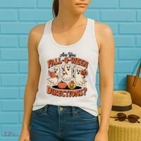 Funny Gift For Halloween Teachers Are You Fall O Ween Directions Women's Tank Top thumb 2