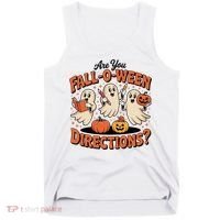 Funny Gift For Halloween Teachers Are You Fall O Ween Directions Tank Top thumb 0
