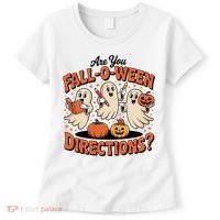 Funny Gift For Halloween Teachers Are You Fall O Ween Directions Women's T-Shirt thumb 0