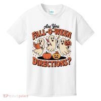 Funny Gift For Halloween Teachers Are You Fall O Ween Directions Kids T-Shirt thumb 0