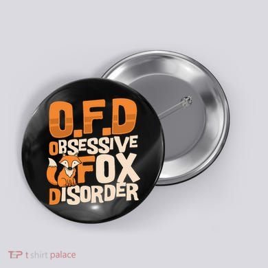 Fox Gifts For Fox Lovers Women Vintage Red Foxes Smart Button