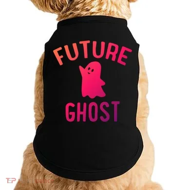 Future Ghost Funny Gift Doggie Tank