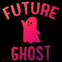 Future Ghost Funny Gift USA-Made Doggie Bandana thumb 2