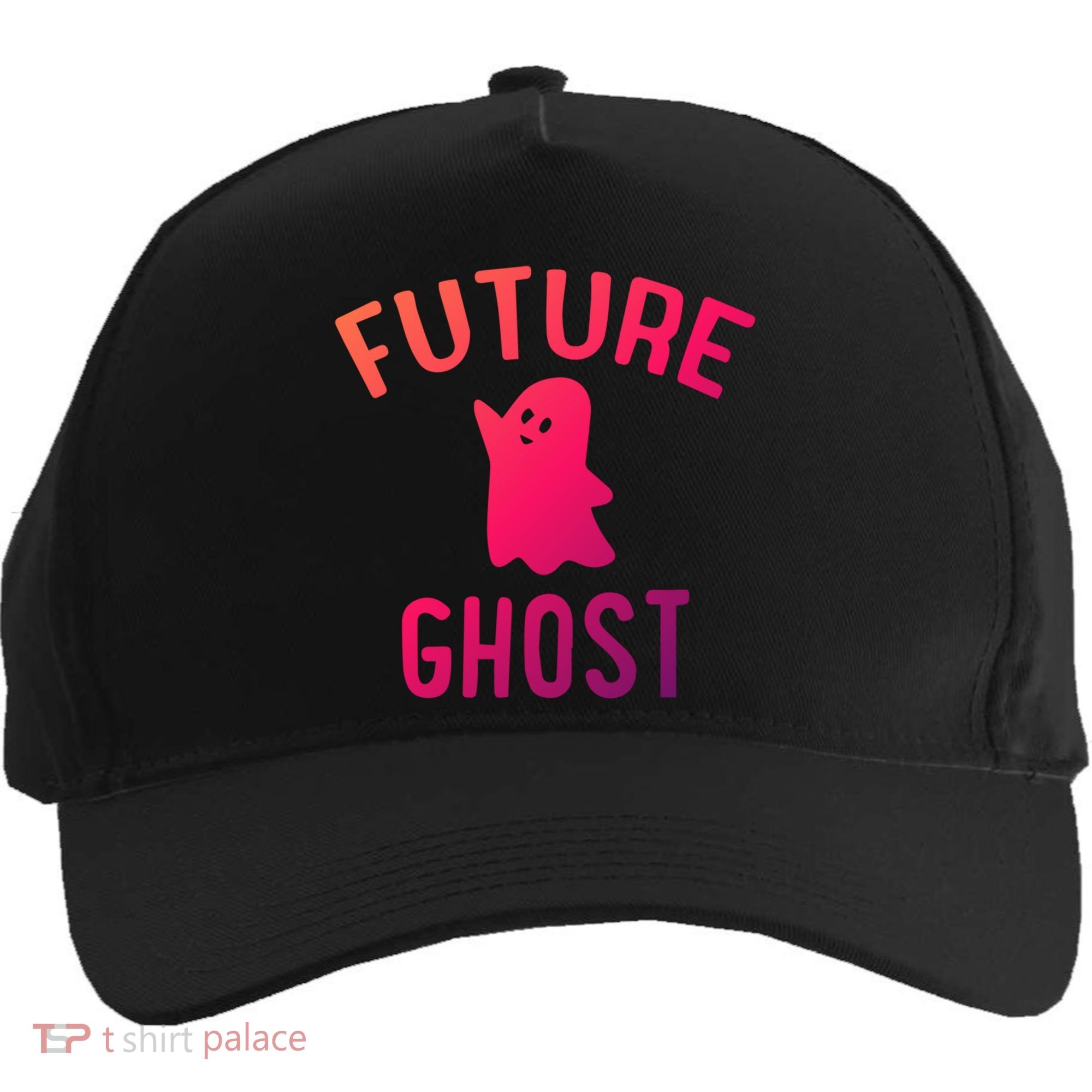 Future Ghost Funny Gift Five-Panel Snapback Cap
