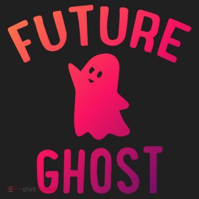 Future Ghost Funny Gift Five-Panel Snapback Cap