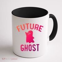 Future Ghost Funny Gift Coffee Mug thumb 1