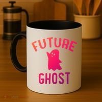 Future Ghost Funny Gift Coffee Mug thumb 4