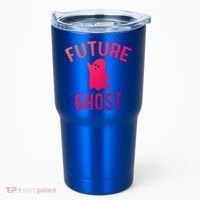Future Ghost Funny Gift Tumbler thumb 0