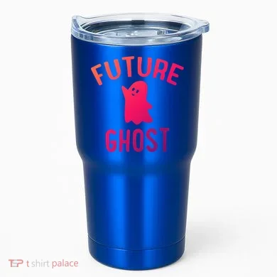 Future Ghost Funny Gift Tumbler