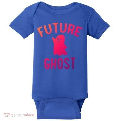 Future Ghost Funny Gift Baby Bodysuit