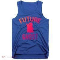 Future Ghost Funny Gift Tank Top thumb 0