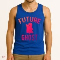 Future Ghost Funny Gift Tank Top thumb 3