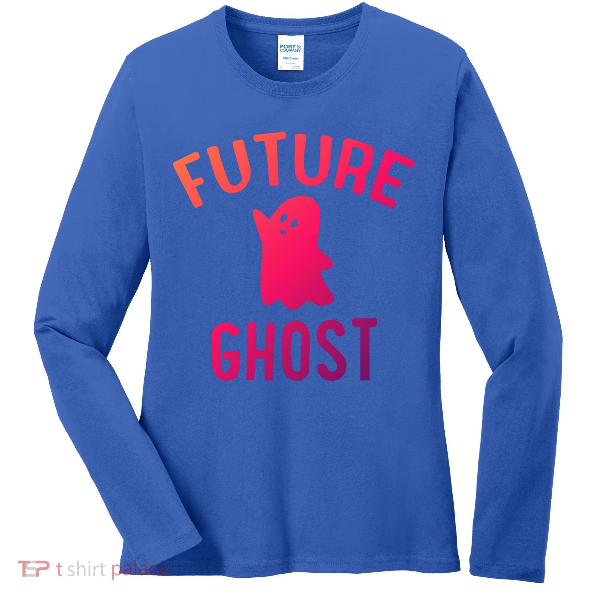 Future Ghost Funny Gift Women's Long Sleeve Shirt