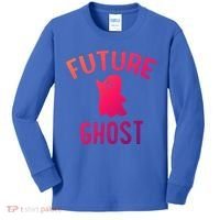Future Ghost Funny Gift Kids Long Sleeve Shirt thumb 0
