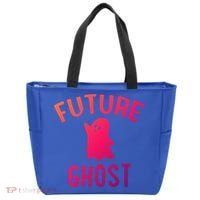 Future Ghost Funny Gift Tote Bag thumb 0