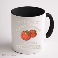 Funny Gardening Funny Gift Meaningful Gift Garden Growing Tomatoes Sweater Coffee Mug thumb 1