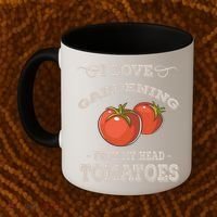 Funny Gardening Funny Gift Meaningful Gift Garden Growing Tomatoes Sweater Coffee Mug thumb 2